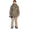 Volcom Men’s Brighton Pullover Anarok Hooded Snowboard Jacket(Camouflage)