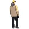 Volcom Men’s Brighton Pullover Anarok Hooded Snowboard Jacket(Chestnut Brown)