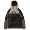 Volcom Men’s Brighton Pullover Anarok Hooded Snowboard Jacket(Dark Khaki)