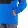 Volcom Men’s Brighton Pullover Anarok Hooded Snowboard Jacket(Electric Blue)