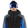 Volcom Men’s Brighton Pullover Anarok Hooded Snowboard Jacket(Electric Blue)