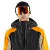 Volcom Men’s Brighton Pullover Anarok Hooded Snowboard Jacket(Gold)