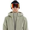 Volcom Men’s Brighton Pullover Anarok Hooded Snowboard Jacket(Light Military)