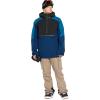 Volcom Men’s Brighton Pullover Anarok Hooded Snowboard Jacket(Navy)