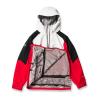 Volcom Men’s Brighton Pullover Anarok Hooded Snowboard Jacket(Red)