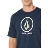 Volcom Mens Crisp Stone SST(Navy)