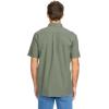 Volcom Mens Date Knight Short Sleeve Classic Fit Button Down Shirt(Light Olive)