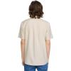 Volcom Mens Date Knight Short Sleeve Classic Fit Button Down Shirt(Pale Khaki)