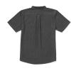 Volcom Mens Date Knight Short Sleeve Classic Fit Button Down Shirt(Stealth)