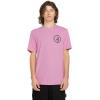 Volcom Men’s Deadly Stone Modern Fit Short Sleeve Tee(Steel Purple)