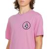 Volcom Men’s Deadly Stone Modern Fit Short Sleeve Tee(Steel Purple)