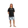 Volcom Mens Euro Logo Short Sleeve Tee(Black Ripper)