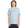 Volcom Mens Euro Logo Short Sleeve Tee(Carolina Blue)