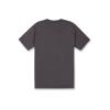 Volcom Mens Euro Logo Short Sleeve Tee(Charcoal)