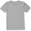 Volcom Mens Euro Logo Short Sleeve Tee(Heather Grey Ripper)