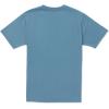 Volcom Mens Euro Logo Short Sleeve Tee(Indigo Ridge)