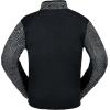 Volcom Men’s Gridlock Mock Neck Fleece(Black Print)