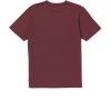 Volcom Mens Solid Short Sleeve Tee(Merlot)