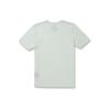 Volcom Mens Solid Stone Modern Fit Short Sleeve Tee(Blue Glass)