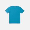 Volcom Mens Solid Stone Modern Fit Short Sleeve Tee(Tidal Blue)