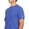 Volcom Mens Solid Stone Modern Fit Short Sleeve Tee(Ultramarine)