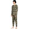 Volcom Mens V-Science Midweight Thermal Base Layer Long Sleeve Shirt(Camouflage)