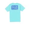 Volcom Men’s Viz Fray Short Sleeve Tee(Crete Blue)