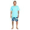 Volcom Men’s Viz Fray Short Sleeve Tee(Crete Blue)