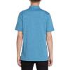 Volcom Men’s Wowzer Modern Fit Short Sleeve Polo Shirt(Biarritz Blue)