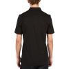 Volcom Men’s Wowzer Modern Fit Short Sleeve Polo Shirt(Black)