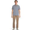 Volcom Men’s Wowzer Modern Fit Short Sleeve Polo Shirt(Blue Wash)