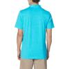 Volcom Men’s Wowzer Modern Fit Short Sleeve Polo Shirt(Clearwater)