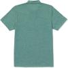 Volcom Men’s Wowzer Modern Fit Short Sleeve Polo Shirt(Sea Green)