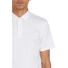 Volcom Men’s Wowzer Modern Fit Short Sleeve Polo Shirt(White Light)