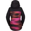 Volcom Womens Bolt Insulated Snowboard Ski Winter Hooded Jacket(Bright Pink)