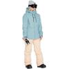 Volcom Womens Bolt Insulated Snowboard Ski Winter Hooded Jacket(Green Ash S3)