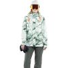 Volcom Womens Bolt Insulated Snowboard Ski Winter Hooded Jacket(White Ice S4)
