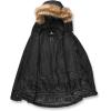 Volcom Women’s Fawn Insulated Snowboard Ski Winter Hooded Jacket(Black S3)