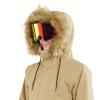 Volcom Women’s Fawn Insulated Snowboard Ski Winter Hooded Jacket(Dark Khaki S4)