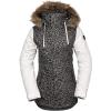 Volcom Women’s Fawn Insulated Snowboard Ski Winter Hooded Jacket(Leopard)