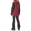 Volcom Women’s Fawn Insulated Snowboard Ski Winter Hooded Jacket(Scarlet)