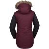 Volcom Women’s Fawn Insulated Snowboard Ski Winter Hooded Jacket(Scarlet)