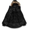 Volcom Women’s Shadow Insulated Snowboard Ski Winter Hooded Jacket(Black)