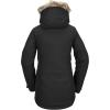 Volcom Women’s Shadow Insulated Snowboard Ski Winter Hooded Jacket(Black)