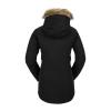 Volcom Women’s Shadow Insulated Snowboard Ski Winter Hooded Jacket(Black S4)