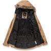 Volcom Women’s Shadow Insulated Snowboard Ski Winter Hooded Jacket(Caramel S3)