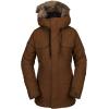 Volcom Women’s Shadow Insulated Snowboard Ski Winter Hooded Jacket(Copper)