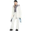 Volcom Women’s Shadow Insulated Snowboard Ski Winter Hooded Jacket(Off White S3)