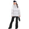 Volcom Women’s Shadow Insulated Snowboard Ski Winter Hooded Jacket(Stone)