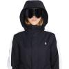 Volcom Women’s Westland Insulated Snowboard Ski Winter Hooded Jacket(Black S3)